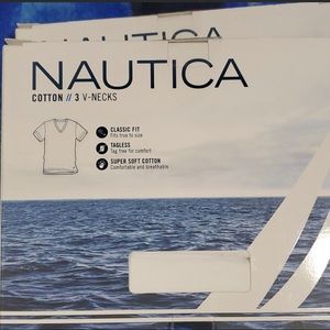 Brand new in box 3 packs of Nautica V-Neck Tee’s